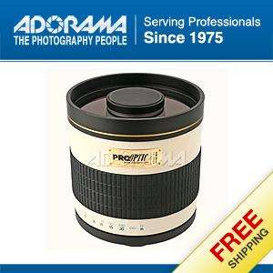 Pro Optic 800mm f/8.0 Manual Focus, T Mount Mirror Lens #8008  