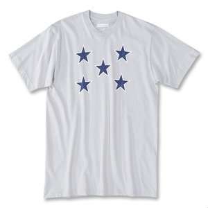  Objectivo Ultras Honduras Soccer Flag T Shirt (Gray 