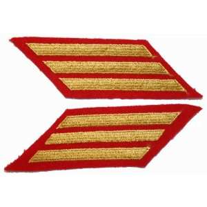  ML018 USMC US Marine Corp Service Stripes Patch 