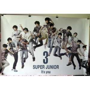 Super Junior 3 Its You POSTER 34 x 23.5 horizontal SuJu Superjunior 