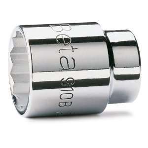 Beta 910B 12 3/8 Drive Socket, 12 Point, with Chrome Plated  