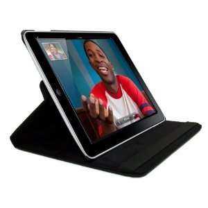  360 Degrees Rotating Stand Case Folio For iPad 2 2nd 