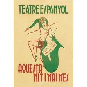  Vintage Art Theater Espanyol   01163 7