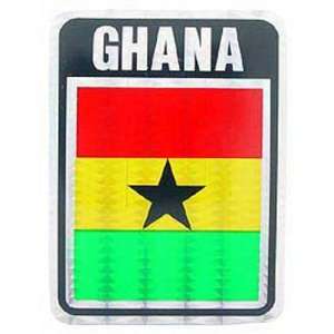  Ghana Flag Sticker Automotive
