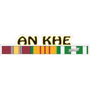  An Khe Vietnam Service Ribbon Decal Sticker 9 Everything 