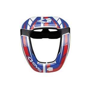  EVS R4 NECK SUPPORT GRAPHICS (BLUE/RED/WHITE) Automotive