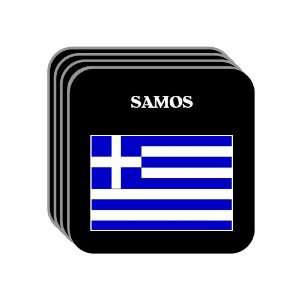  Greece   SAMOS Set of 4 Mini Mousepad Coasters 