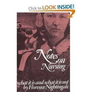  Notes on Nursing byNightingale Author   Author  Books