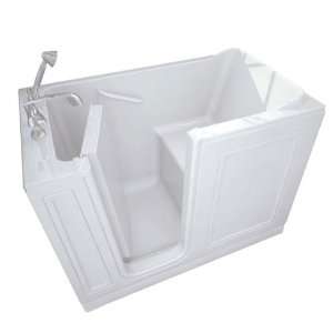 American Standard 3051.110.WLW White With Left Drain Walk In Tubs 51 x 
