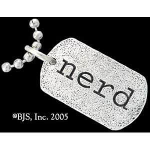  Nerd   Geek Tag Necklace 