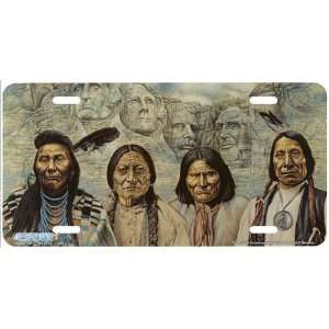  6200 The Original Founding Fathers Indian License Plate 
