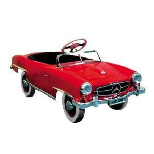  National Products Mercedes Benz 190 SL Pedal Car   Red 