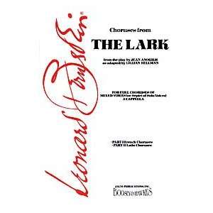   Lark SSAATBB a cappella French and Latin Choruses