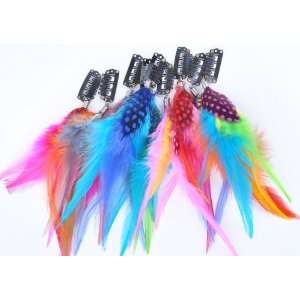  Clip In Feather Extension 3pack Assorted Beauty