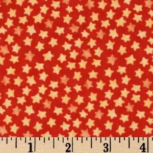   Wide Wind It Up Stars Red Fabric By The Yard Arts, Crafts & Sewing