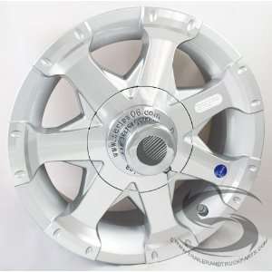    13 x 5 HWT Series 6 Aluminum Trailer Wheel 4 on 4 Automotive