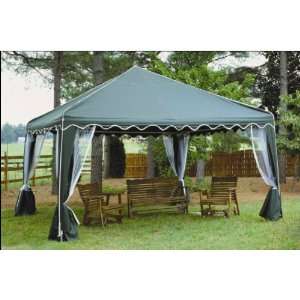  10 x 10 King Canopy Green Garden Party Canopy Patio 