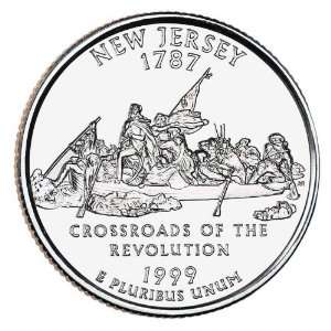  1999 D New Jersey State Quarter BU Roll 