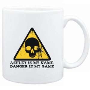  Mug White  Ashley is my name, danger is my game  Male 