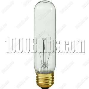  60 Watt   T10 Tubular Incandescent Light Bulb   Clear   1000 