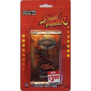  Street Fighter Trading Card Game 10 Card Booster Pack 