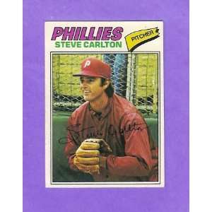  Steve Carlton 1977 Topps Baseball (Philadelphia Phillies 