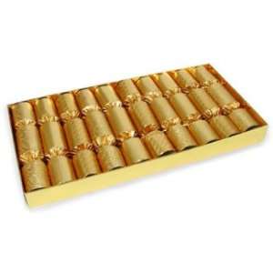  Robin Reed Gold Party Crackers, Set of 10 Kitchen 