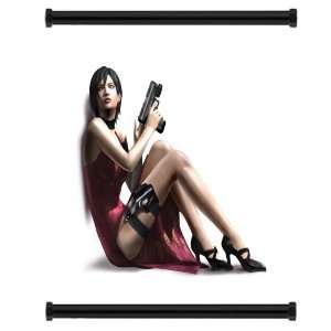  Resident Evil 4 Game Fabric Wall Scroll Poster (16 x 17 