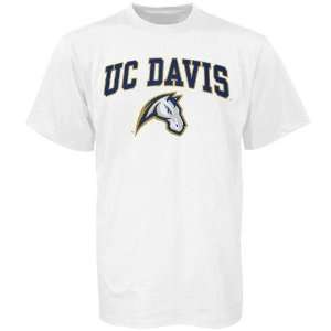  UC Davis Aggies Youth White Bare Essentials T shirt 