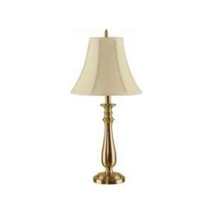   in Antique Brass with White Bell Shaped Shade 1159