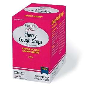  Cherry Vapor Action Cough Drops Compares To Halls Soothes 