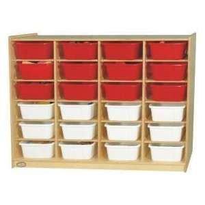  Childs Play R0016AMT 24 Cube Storage Unit with Trays