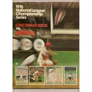    1976 NLCS program Cincinnati Reds @ Phillies 