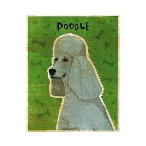  Poodle (grey)   Poster by John Golden (13x19)