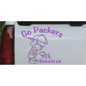  Go Packers Pee On Steelers Car Window Wall Laptop Decal 