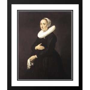  Hals, Frans 28x34 Framed and Double Matted Portrait of a 