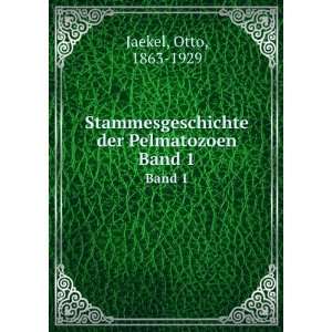  Stammesgeschichte der Pelmatozoen. Band 1 Otto, 1863 1929 
