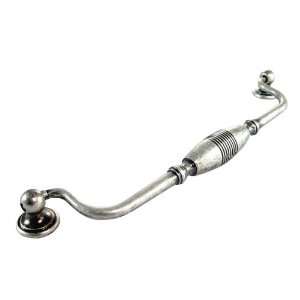  Mng   Striped Clapper Pull (Mng15811) Silver Antique