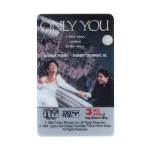   Card 3m Columbia TriStar Home Video Movie (Love Story) Only You