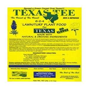    Maestro Gro Texas Tee Fertilizer 6 2 4 40 lb Patio, Lawn & Garden