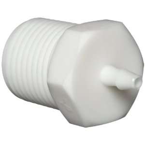 Value Plastics 18210 1 White Nylon Tube Fitting, 200 Series Barbed 