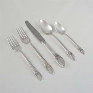  First Love by 1847 Rogers, Silverplate 5 PC Setting 