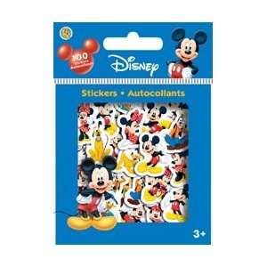  Disney Mickey Mouse Sparkle Diecut Scrapbook Stickers 