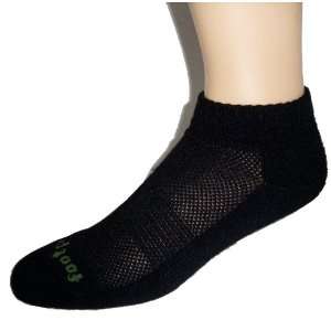    Footprint Small Black Bamboo Low Cut Socks