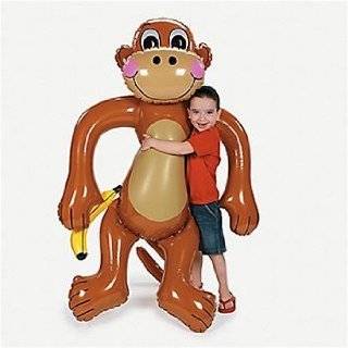 Jumbo 6 foot tall Inflatable Monkey by import
