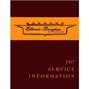  1957 1958 ELDORADO BROUGHAM Service Shop Manual Book 