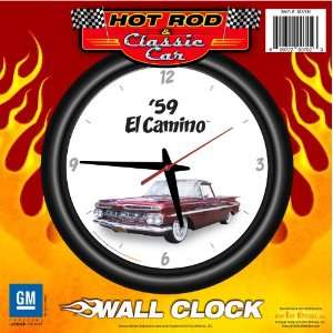  1959 Chevy El Camino 12 Wall Clock   Chevrolet, Hot Rod 