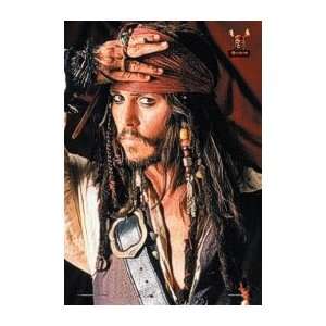  PIRATES OF THE CARIBBEAN 2   DEPP NEW MOVIE POSTER(Size 27 