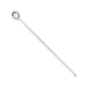  12 Sterling Silver 1GA Eyepin 1.25