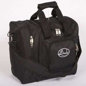  Linds Deluxe Single Tote Bowling Bag  Black Sports 